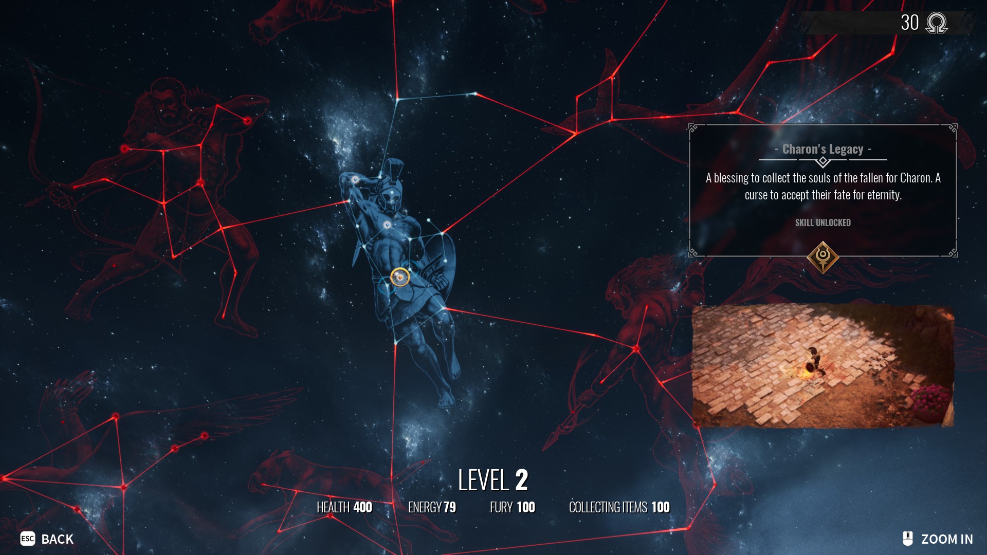 Achilles: Legends Untold skill tree
