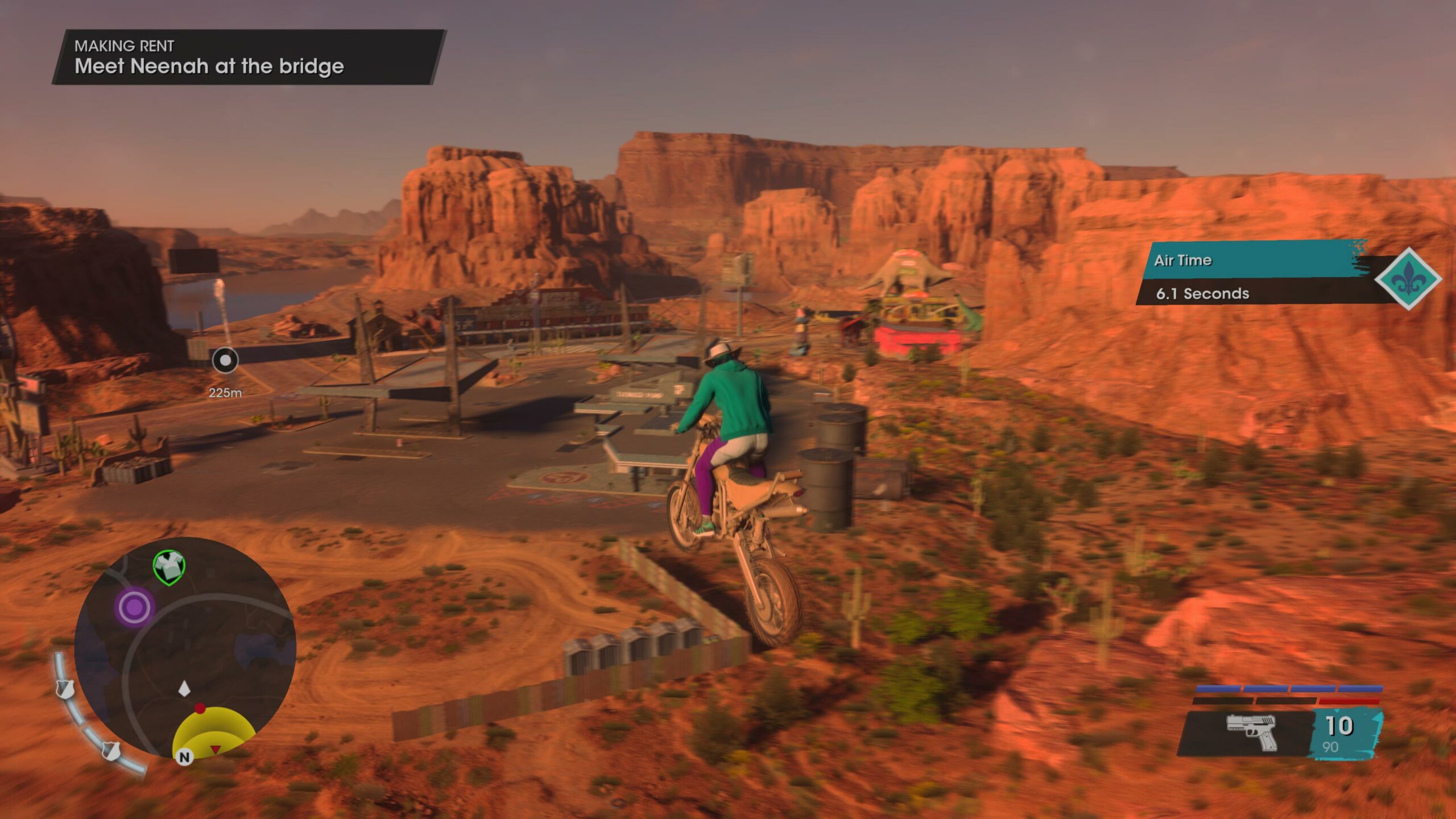Saints Row Bike Stunts