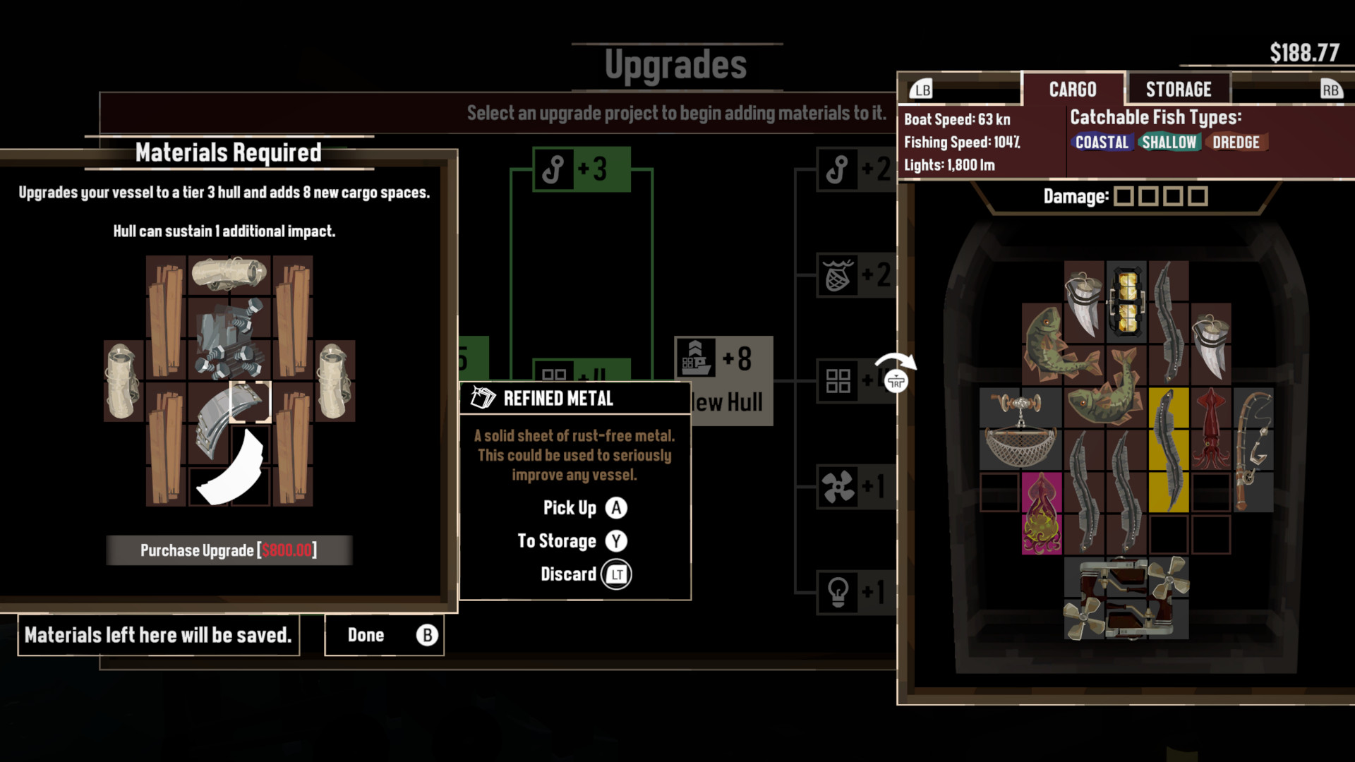 Dredge Upgrades