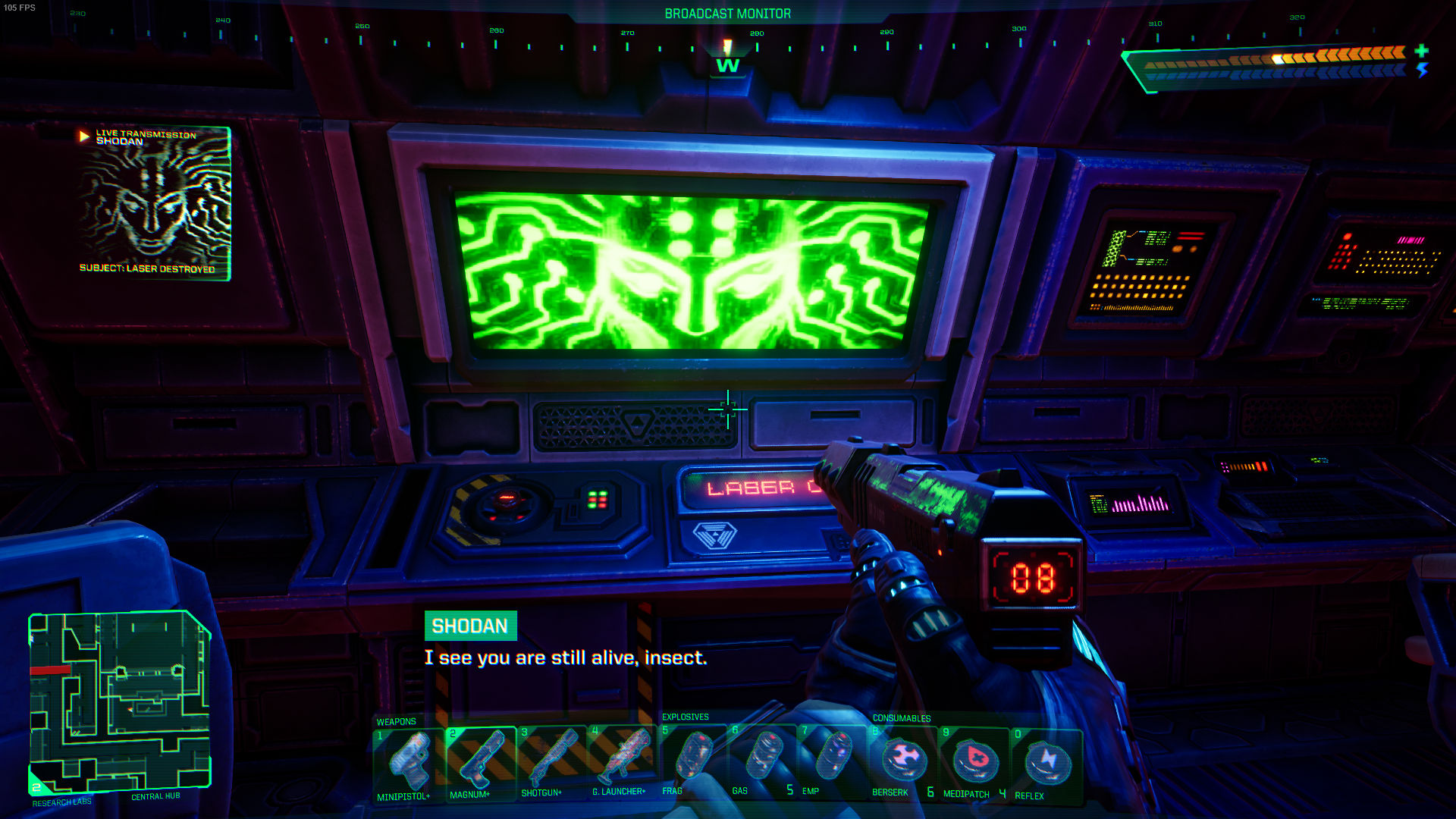 System Shock (2023) Shodan