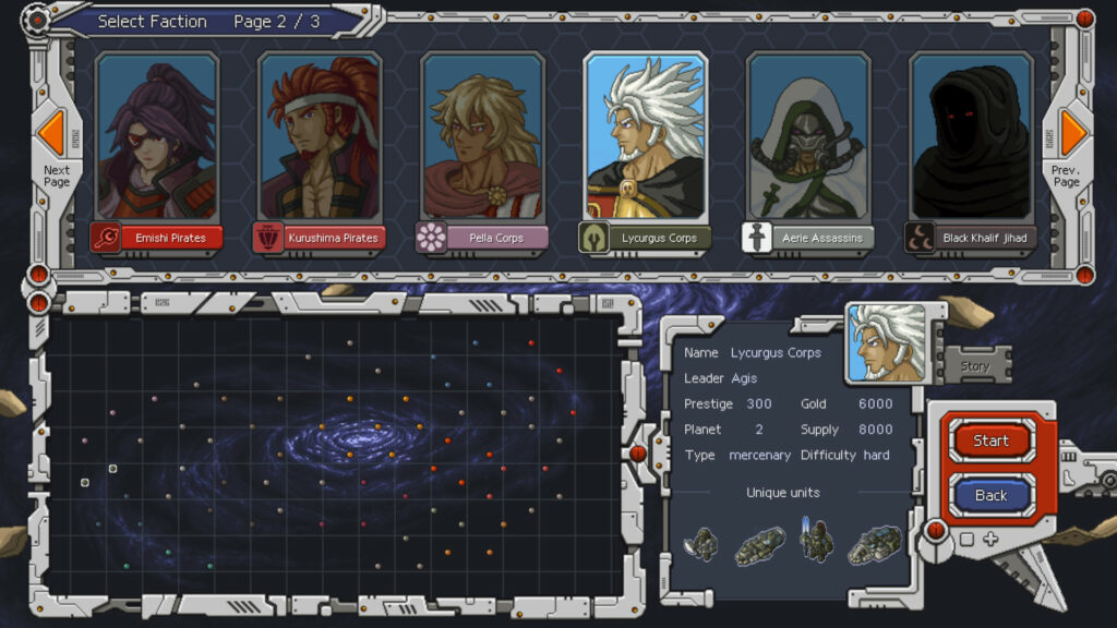 Chaos Galaxy factions