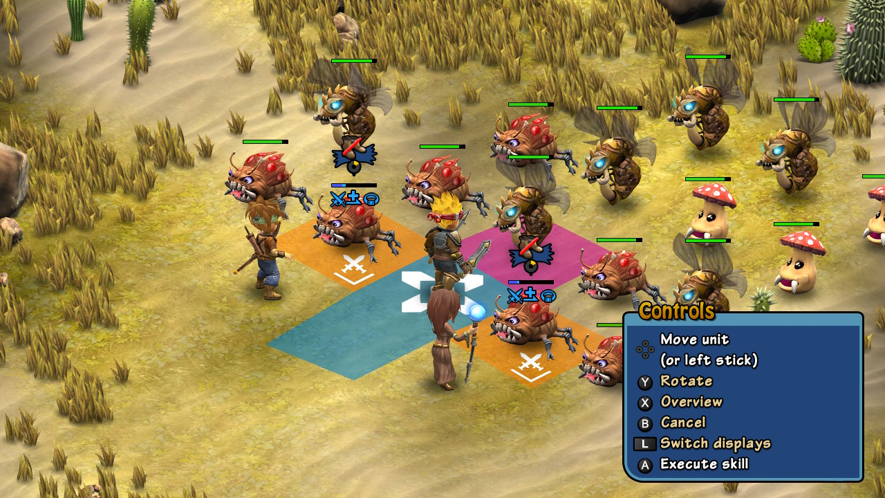 Rainbow Skies grid combat