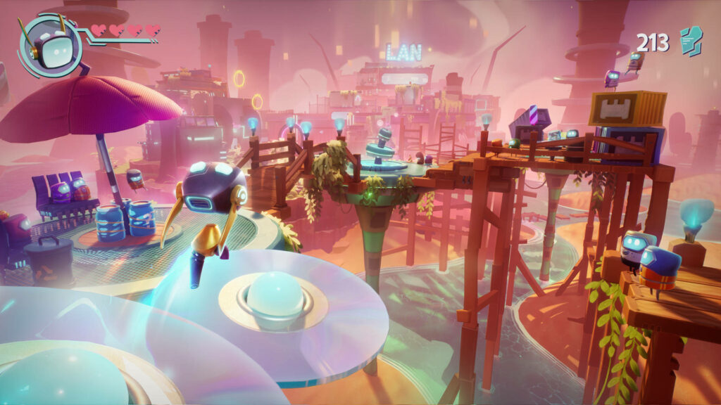 Boti: Byteland Overclocked platforming