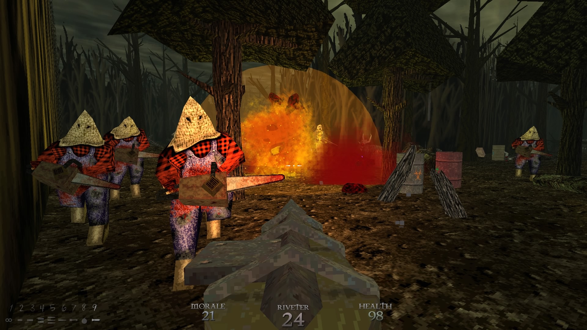 DUSK PlayStation visuals